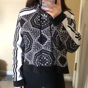 Cropped Adidas Hoodie